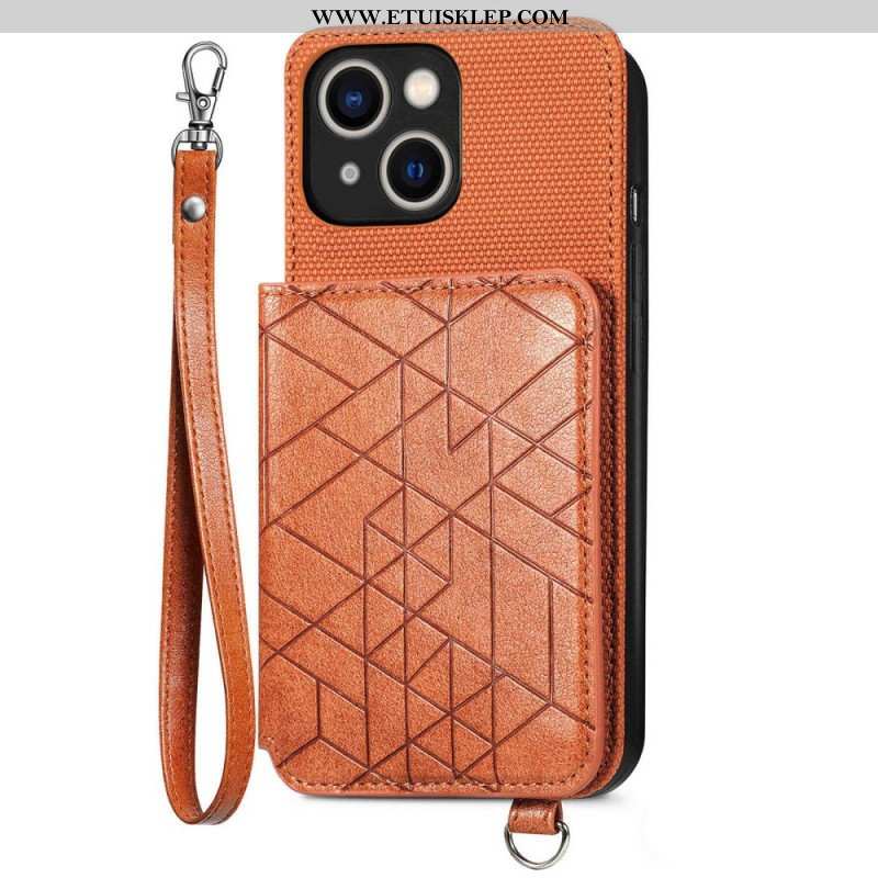 Etui do iPhone 14 Plus Etui Na Karty Ze Sztucznej Skóry